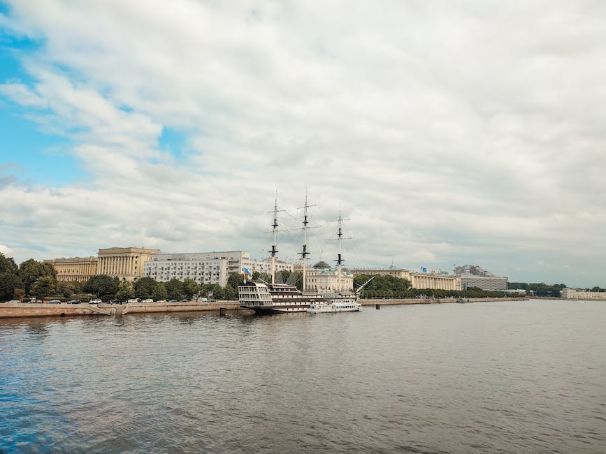 Schiff-Reise nach Sankt Petersburg