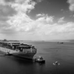 Anzahl Container auf größtes Schiff der Welt
