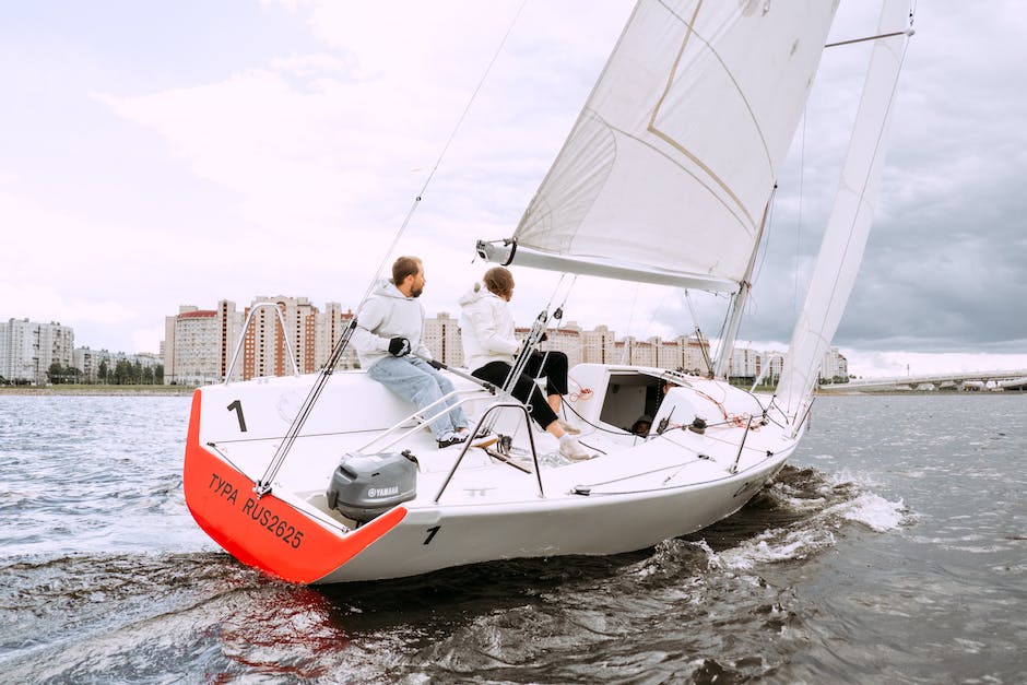 Position des Kielbootes auf einem Schiff